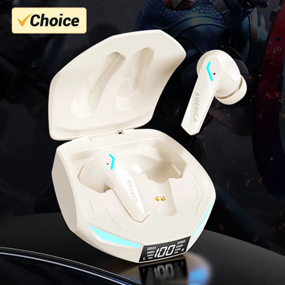 GM2 Pro Gaming Earphones Bluetooth 5.3 Sport Headset Dual Mode HD Call Noise Reduction Earbuds with Mic Music Earphones