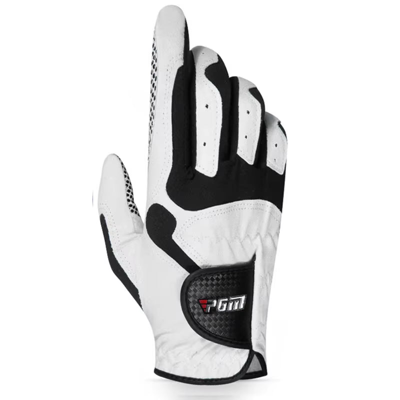 Professional Golf Gloves Microfiber Cloth Fabric Breathable Non-Slip Gloves Club Swing Putting Training Gloves